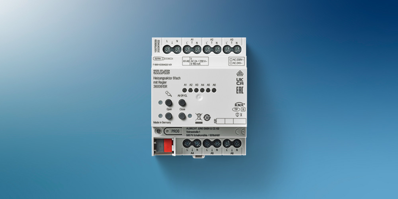 KNX Heizungsaktor 6-fach bei Elektro Jobst GmbH in Regensburg